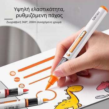Deli άμεσος υγρός ακρυλικός μαρκαδόρους – μαλακή άκρη, δεν διαρρέει, για τέχνη με ακρυλικό και ακουαρέλα