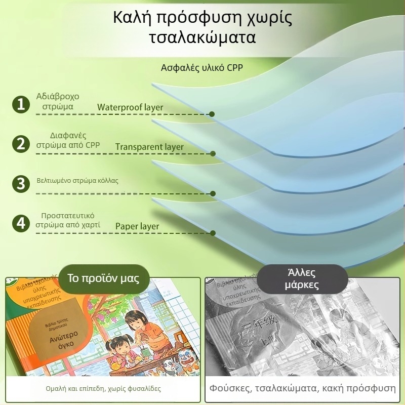 M&G αυτοκόλλητο προστατευτικό κάλυμμα βιβλίου για σχολικά εγχειρίδια | Κωδικοί προϊόντος: Awt944v2/v3/v4 | Εισαγωγή: Όχι | Δώρο: Όχι | Άδεια IP: Όχι