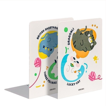 Deli Tb650 Μεταλλικός βιβλιοστάτης για γραφείο