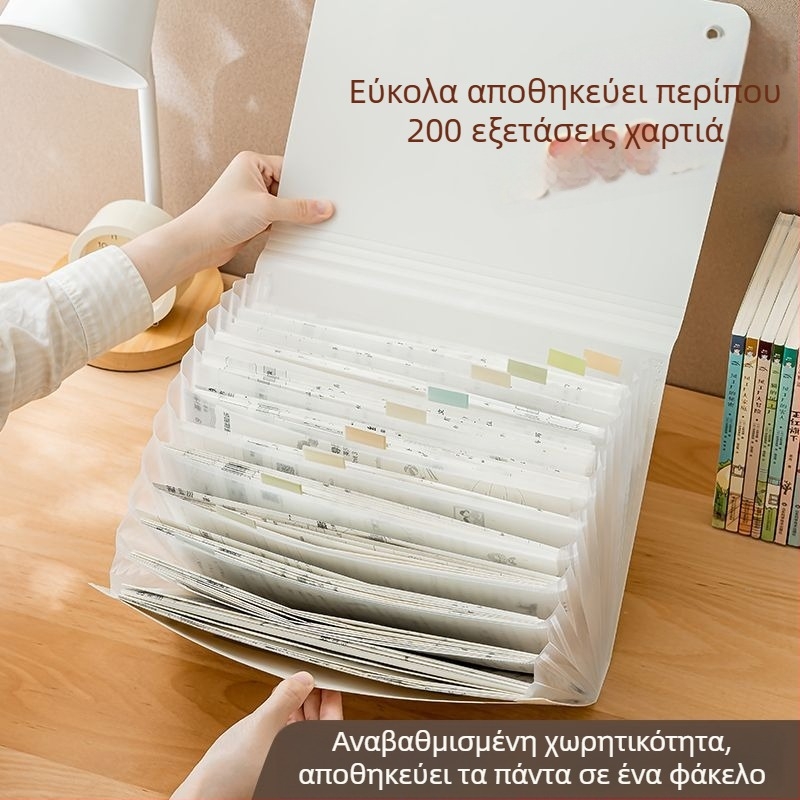 Διαφανές PP άλμπουμ για αποθήκευση εγγράφων και βραβείων, μοντέλο SD-N325, 13 σελίδες, τυπωμένο λογότυπο, δυνατότητα προσαρμογής