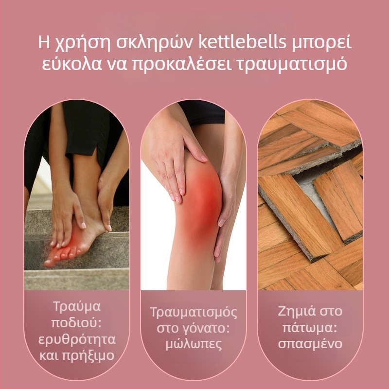 Μαλακή kettlebell με επικάλυψη από καουτσούκ – PVC σώμα, φορητός εξοπλισμός οικιακής γυμναστικής για γιόγκα