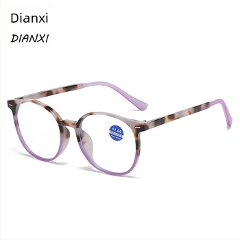 Γυαλιά ανάγνωσης με μόδα – Αντι-μπλε φως, HD ευκρίνεια, στρογγυλός πλήρης σκελετός, PC φακοί, Άνοιξη 2025