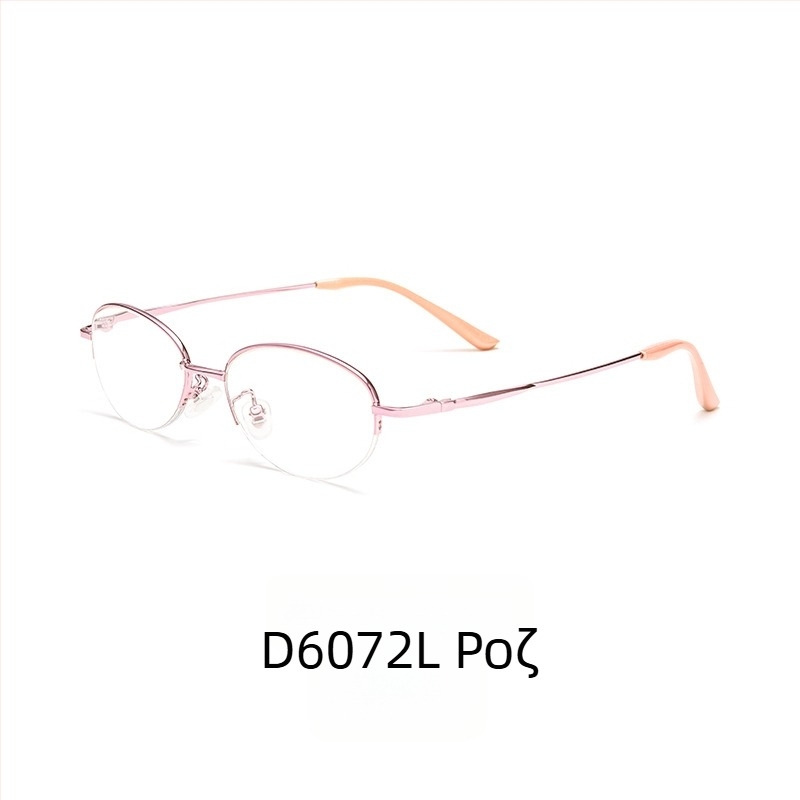 Γυαλιά ανάγνωσης με υπερ-ελαφρύ κράμα και ημι-περίγραμμα, φακοί AC, προστασία κατά του μπλε φωτός και αντίσταση σε ακτινοβολία.