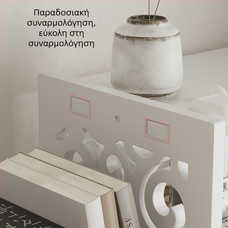 Επιτραπέζιο στηρίγμα βιβλίων, πολυεπίπεδη κατασκευή από PVC, βάρος 1,6 kg, οργανωτής γραφείου