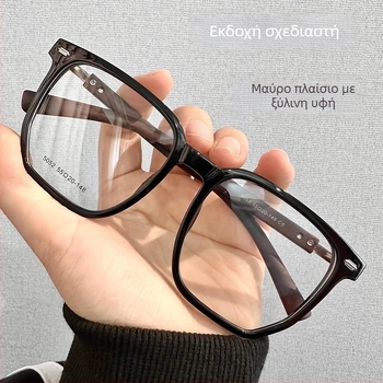 Γυαλιά οράσεως με πλαίσιο από ξύλινο σχέδιο TR-90, συνταγογραφούμενα για μυωπία και αστιγματισμό, φακοί PC με αντι-μπλε φως, μοντέλο ZM-WM310008TR, GB/T14214-2019
