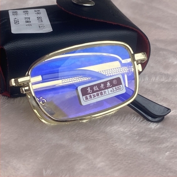 Crystal HD γυαλιά πρεσβυωπίας με πλήρες πλαίσιο, φακοί από γυαλί, τετράγωνο σχήμα, unisex για ενήλικες