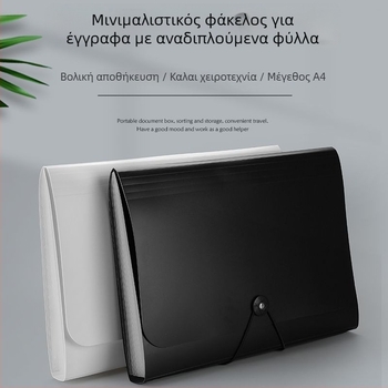 13-θέσεων ακορντον φάκελος εγγράφων, πλασική κατασκευή, μεγάλη χωρητικότητα, εκτυπωμένο λογότυπο, δυνατότητα προσαρμογής, αδειοδοτημένη ιδιωτική ετικέτα