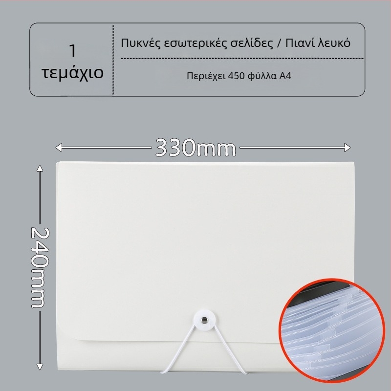 13-θέσεων ακορντον φάκελος εγγράφων, πλασική κατασκευή, μεγάλη χωρητικότητα, εκτυπωμένο λογότυπο, δυνατότητα προσαρμογής, αδειοδοτημένη ιδιωτική ετικέτα