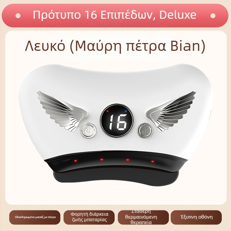 Ηλεκτρική συσκευή γουάσα προσώπου με πέτρινη πλάκα, τύπος φόρτισης, έλεγχος με κουμπί, ρυθμιζόμενη ταχύτητα χωρίς βήματα, θερμοκρασία 30–50°C