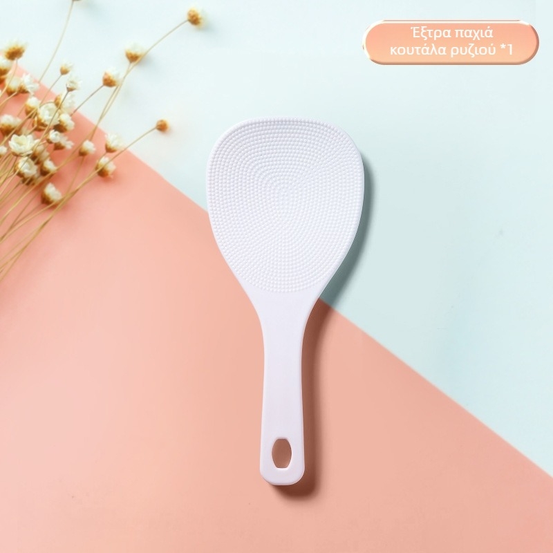 Κουτάλι ρυζιού Hangge — PP υλικό, μακρύ λαβή με πάχυνση, καταλληλότητα για τρόφιμα