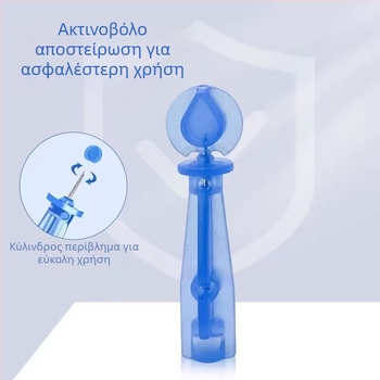Αποστειρωμένη βελόνα ακμής μιας χρήσης – ανοξείδωτο ατσάλι, για περιποίηση προσώπου