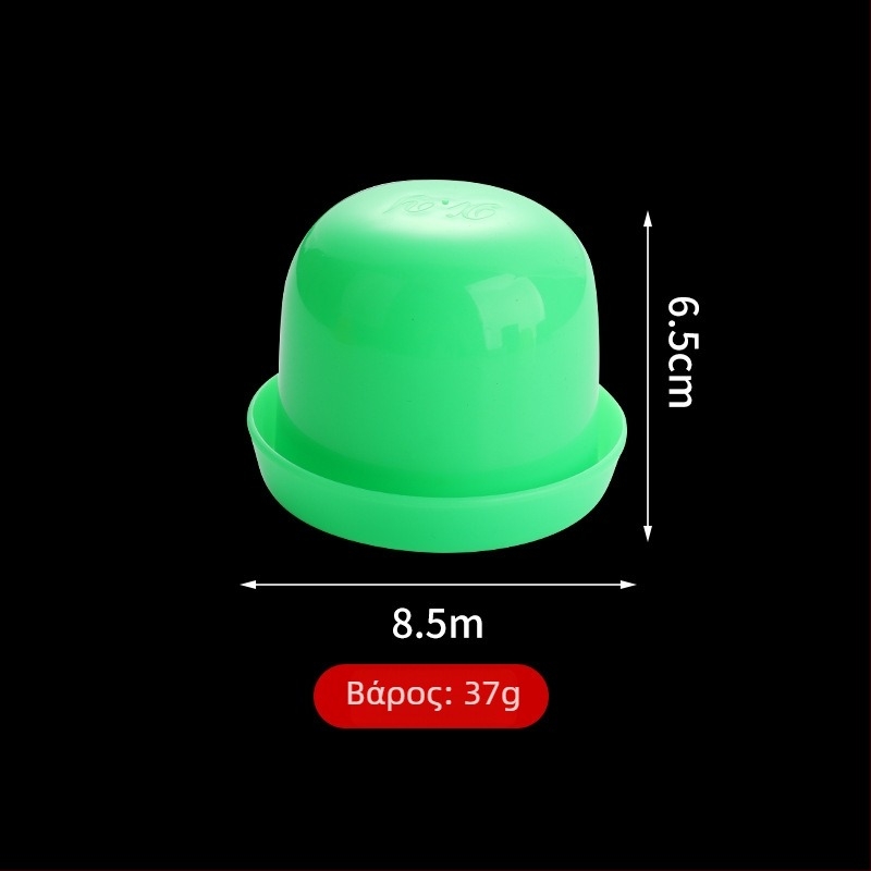 Σετ κύπελλα ζαριών ABS, σχεδίαση με στρογγυρές γωνίες, μοντέλο 302, συσκευασία 60 τεμαχίων, μάρκα Apricot Charm