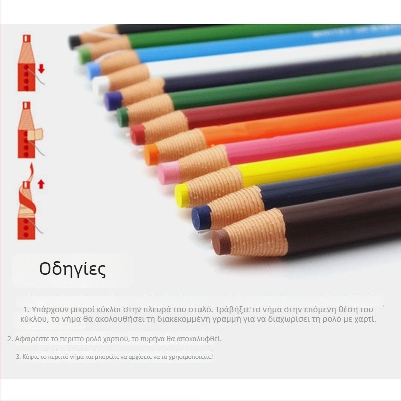 Mitsubishi 7600 Μολύβι κραγιόν με βάση το λάδι, 0,5 mm άκρη, για γραφή σε φιλμ/δέρμα/γυαλί/μέταλλο