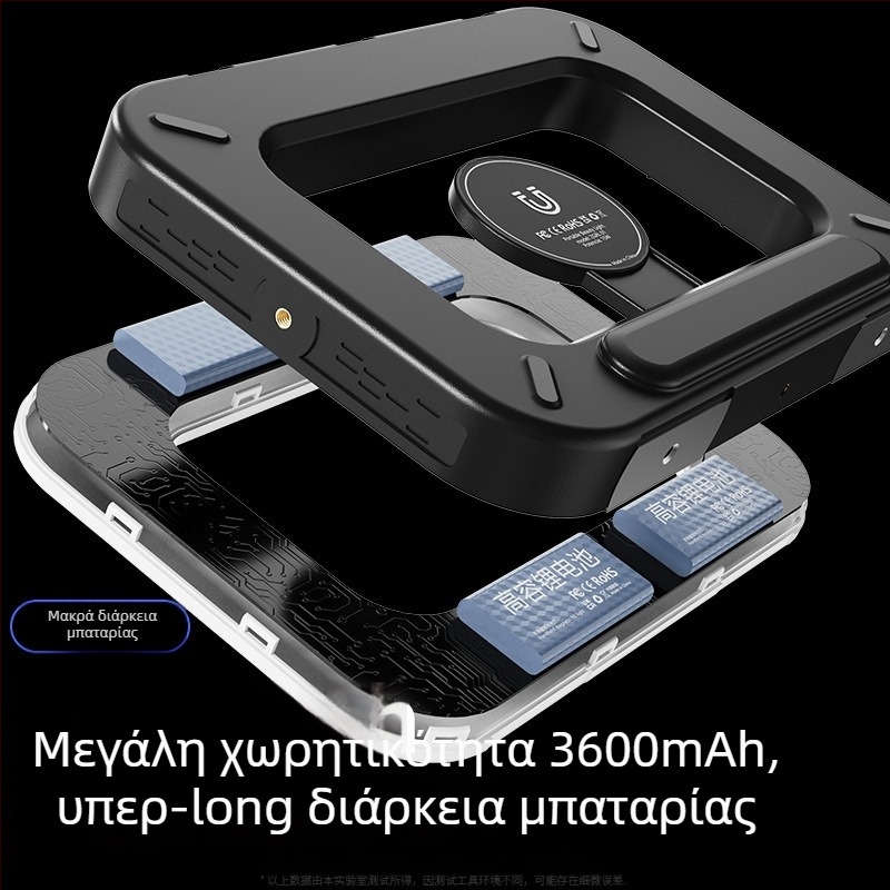 M-200rgb LED Φώτιστικό πλήρωσης — φορητό, ενσωματωμένη μπαταρία, 10–50W, 5V