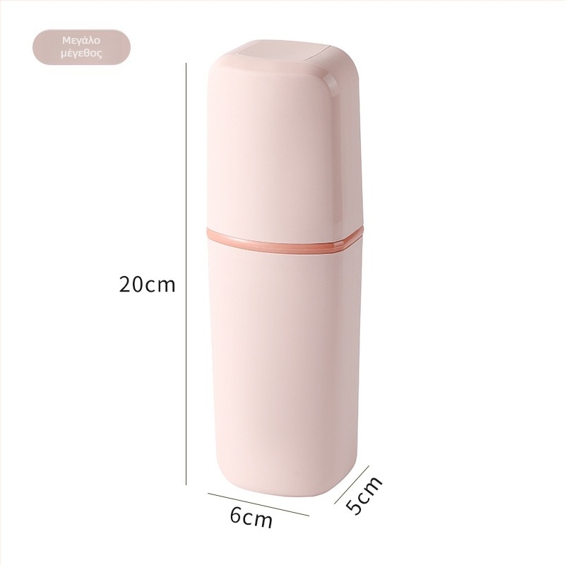 Θήκη οδοντόβουρτσας με χώρο αποθήκευσης – υλικό PP, εκτυπωμένο λογότυπο, τρόπος ανάρτησης: άλλοι μέθοδοι.