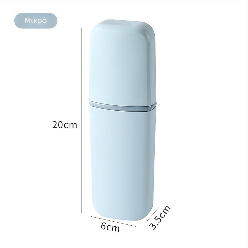 Θήκη οδοντόβουρτσας με χώρο αποθήκευσης – υλικό PP, εκτυπωμένο λογότυπο, τρόπος ανάρτησης: άλλοι μέθοδοι.