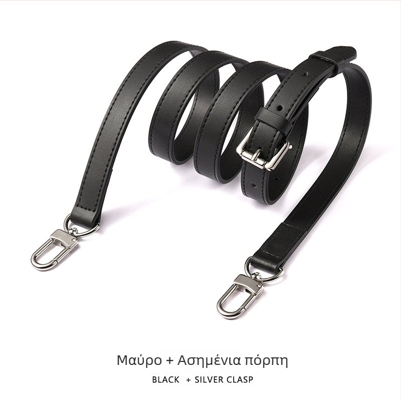 Mahuangshi MHS-A-28 ιμάντας ώμου από γνήσιο δέρμα – ρυθμιζόμενος, διπλό στρώμα βοείου δέρματος, ανθεκτικό στη φθορά