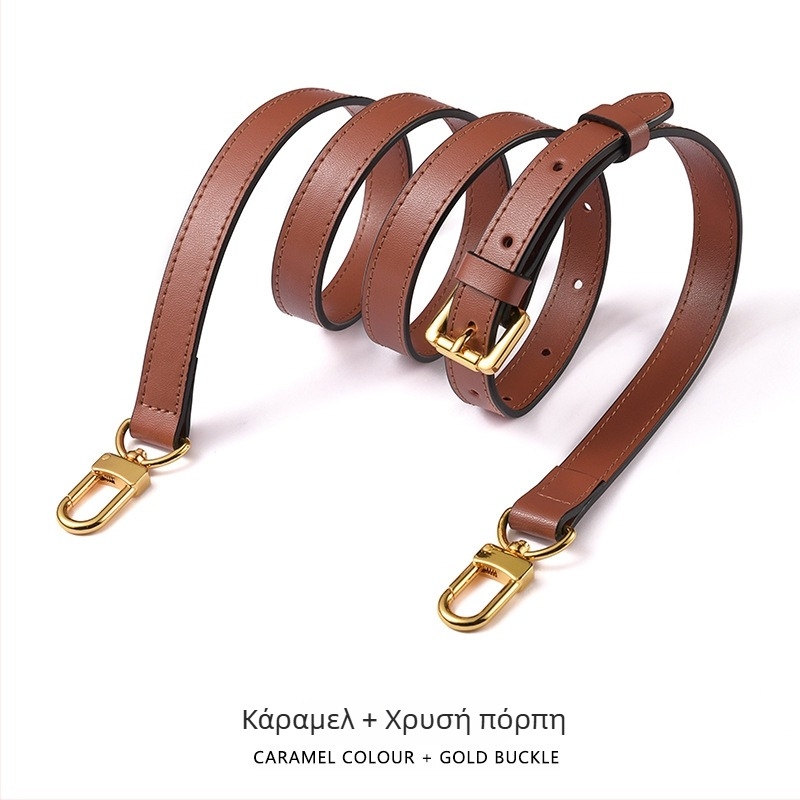 Mahuangshi MHS-A-28 ιμάντας ώμου από γνήσιο δέρμα – ρυθμιζόμενος, διπλό στρώμα βοείου δέρματος, ανθεκτικό στη φθορά