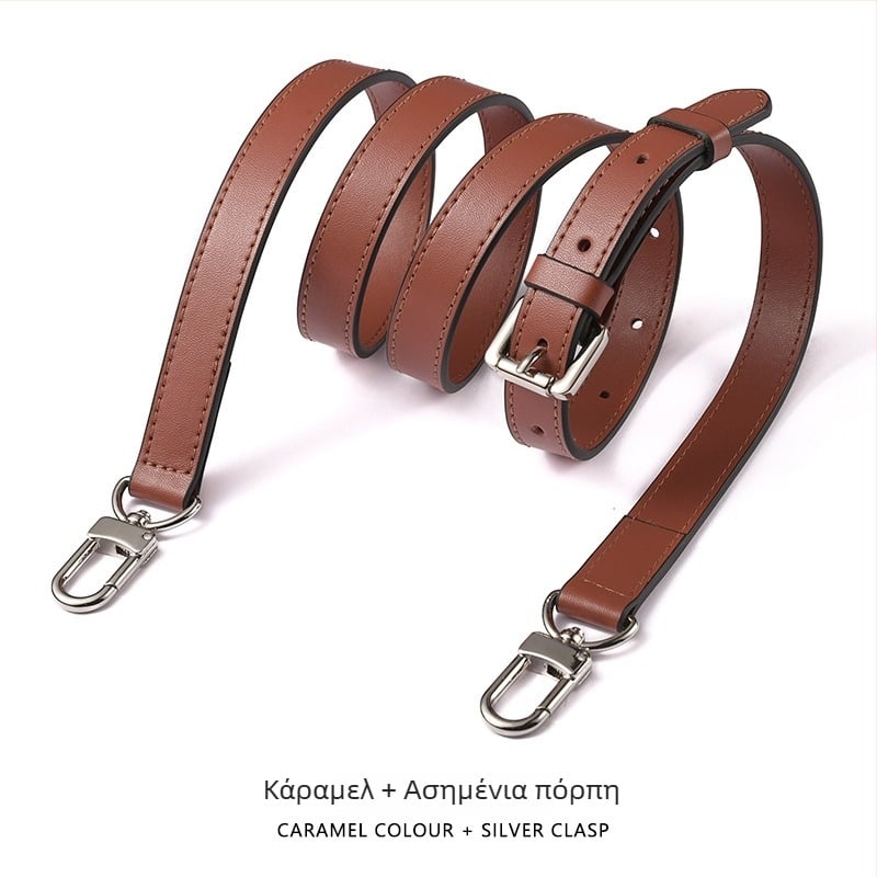 Mahuangshi MHS-A-28 ιμάντας ώμου από γνήσιο δέρμα – ρυθμιζόμενος, διπλό στρώμα βοείου δέρματος, ανθεκτικό στη φθορά