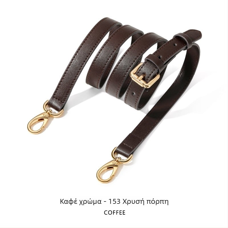 Mahuangshi MHS-A-28 ιμάντας ώμου από γνήσιο δέρμα – ρυθμιζόμενος, διπλό στρώμα βοείου δέρματος, ανθεκτικό στη φθορά