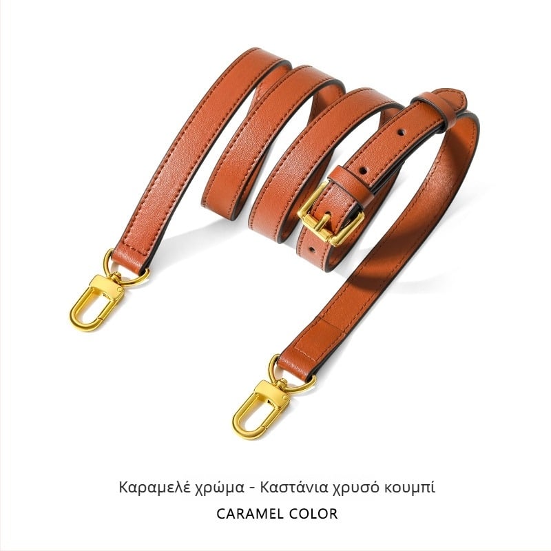 Mahuangshi MHS-A-28 ιμάντας ώμου από γνήσιο δέρμα – ρυθμιζόμενος, διπλό στρώμα βοείου δέρματος, ανθεκτικό στη φθορά