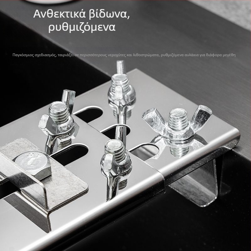 Στήριγμα ακονίσματος μαχαιριών από ανοξείδωτο ατσάλι με βάση για λίθο ακονίσεως, ρυθμιζόμενο, σταθερή κατασκευή, υπερβολικά παχιά κατασκευή