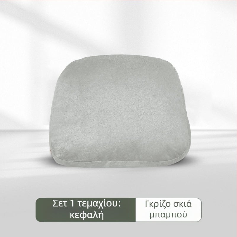 Μαξιλάρι προσκέφαλου και στήριξης αυχένα για Zero Run B10/B01, σουέντ εξωτερικό υλικό, γέμισμα από συνθετικές ίνες, μινιμαλιστικό στυλ