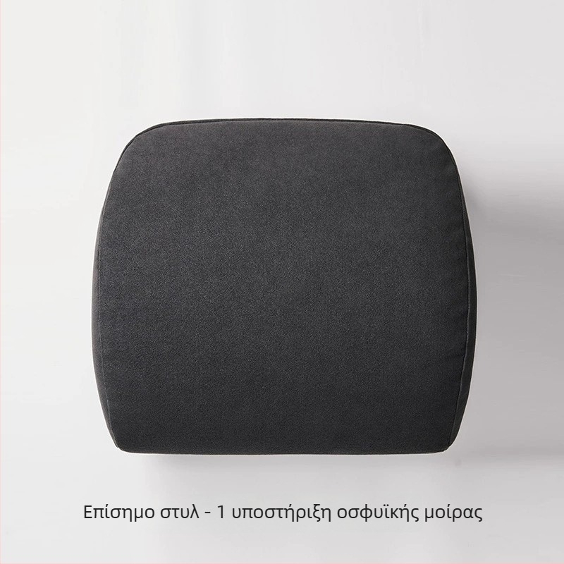 Μαξιλάρι στήριξης λαιμού από αφρό μνήμης για Tesla Model 3/Y, εξωτερικό υλικό καθαρό βαμβάκι, κατάλληλο για όλες τις εποχές, γενική συμβατότητα με αυτοκίνητα