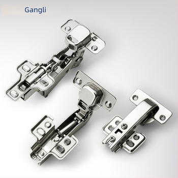 Μεντεσές πόρτας ντουλάπας – ειδικά διαμορφωμένος σχεδιασμός, Gangli μάρκα, χάλυβας ψυχρής κύλισης, επίχρισμα χαλκού-νικελίου