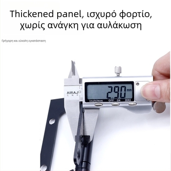 Ανοξείδωτος μεντεσέ πόρτας – Asabie, μοντέρνο μινιμαλιστικό στυλ, ηλεκτροχρωμική επίστρωση