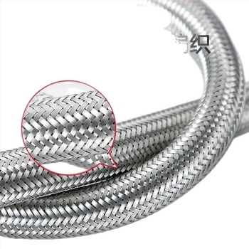 304 ανοξείδωτος σωλήνας παροχής τουαλέτας, πλεγμένος, μεγάλης ροής, σπειροειδής σύνδεση, 0–90°C