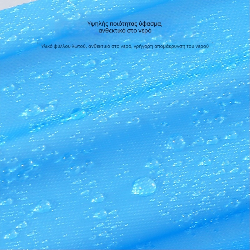 Παιδικό EVA αδιάβροχο, μακρύ σχέδιο, πλήρης προστασία σώματος, για σχολείο και ταξίδια, φορητό πανωφόρι βροχής