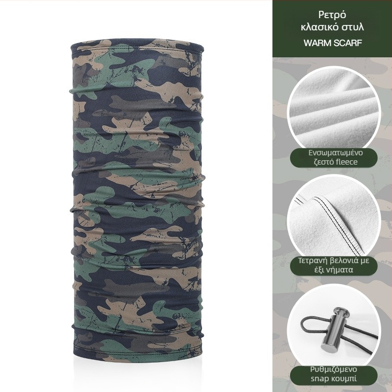 Μάσκα Rexchi για ποδηλασία/σκι, χειμερινή με βελούδινο ύφασμα, αντιψεκαστική, ζεστή και παχιά, μαγικός τουρμπάν hip-hop, ανδρικό μοντέλο, κατάλληλη για ποδηλασία/περιπέτειες/σκι