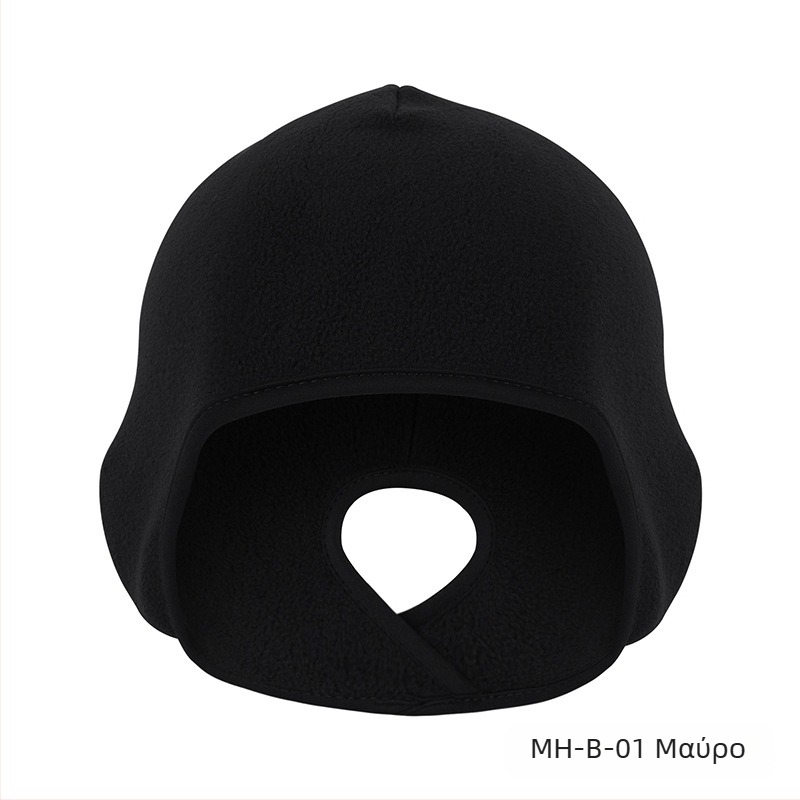 Wozan Αντιανεμική ζεστή μάσκα ποδηλασίας με εσωτερική επένδυση κράνους, πολυεστέρας, unisex, υπαίθρια αθλητική χρήση