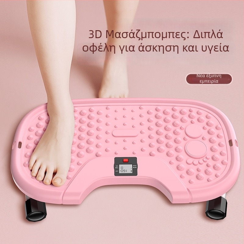 Οικιακή σιωπηρή συσκευή για ασκήσεις κοιλιάς με ηλεκτρονική καταμέτρηση επαναλήψεων, πολυλειτουργική πλατφόρμα περιστροφής μέσης, υλικό PP