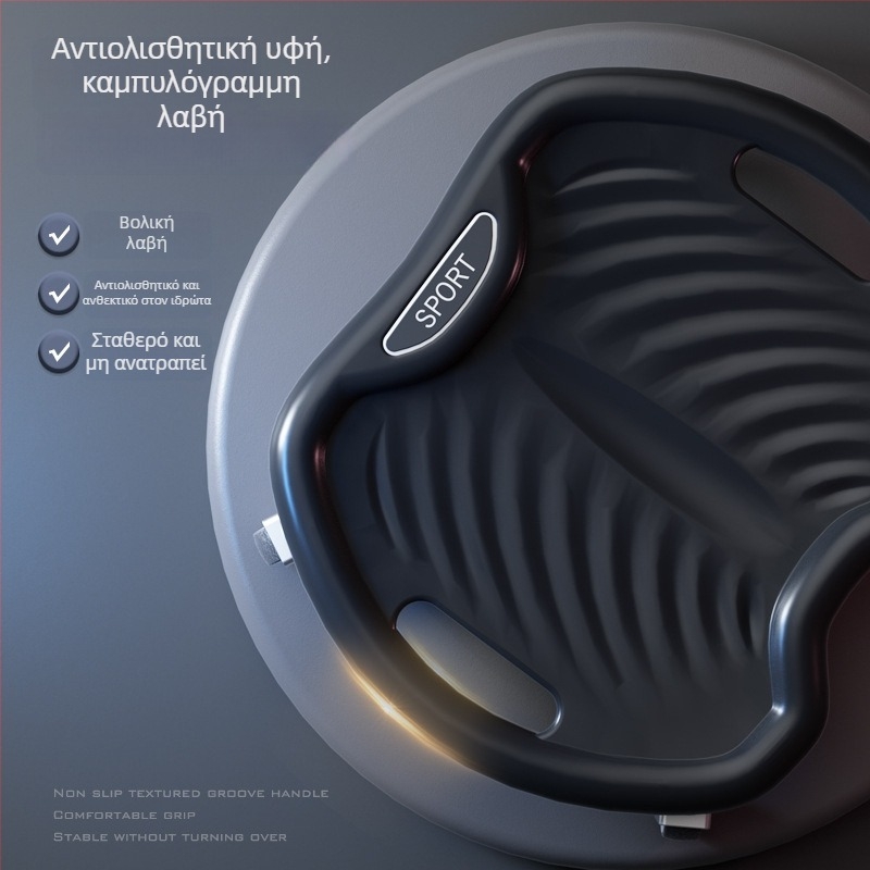 Τετρατροχική ρόλα κοιλιακών – ήσυχη λειτουργία, μοντέλο JFP-A, βάρος 0,8 kg, Kang Zhe