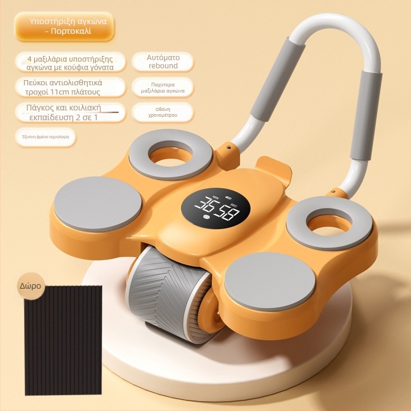 Ρολό κοιλιακών με διπλή στήριξη αγκώνων, μη αναδιπλούμενο οικιακό εξοπλισμό γυμναστικής, μοντέλο 550/560, βάρος 2,5 kg