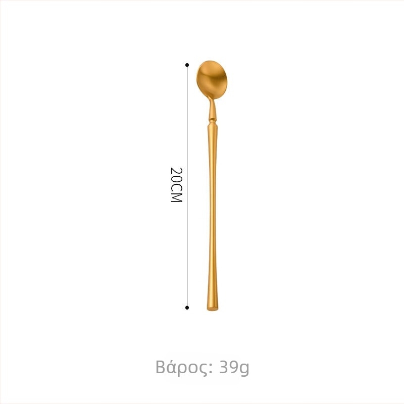 Σετ μαχαιροπίρουνα από ανοξείδωτο ατσάλι 304 με στενή μέση, φινίρισμα με νερό, Κορεάτικο στυλ