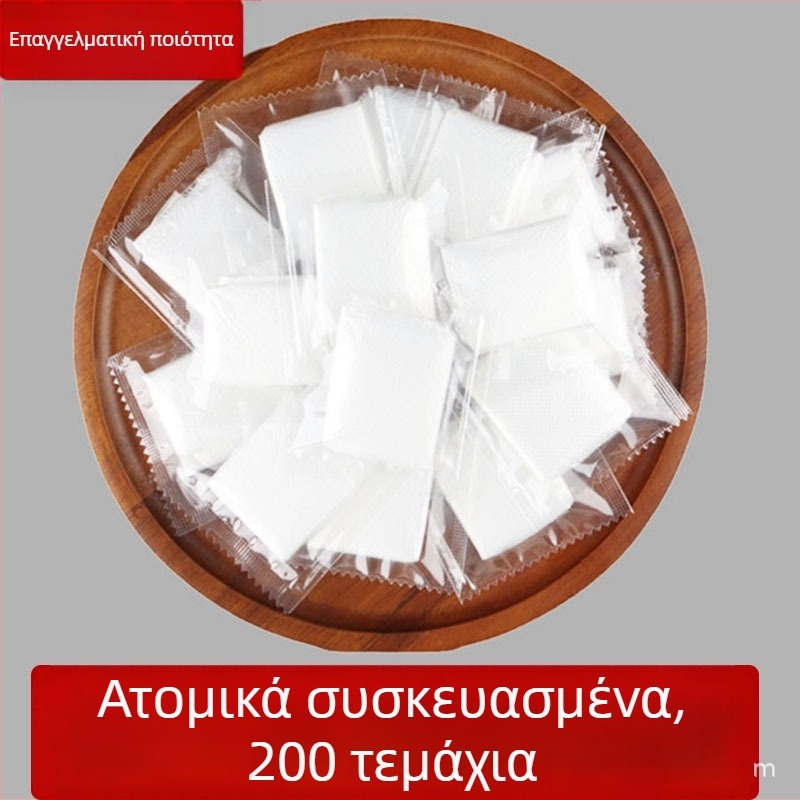 Γάντια μίας χρήσης από πλαστικό, διαφανή, ανθεκτικά στη σκόνη, 2 τεμάχια ανά συσκευασία