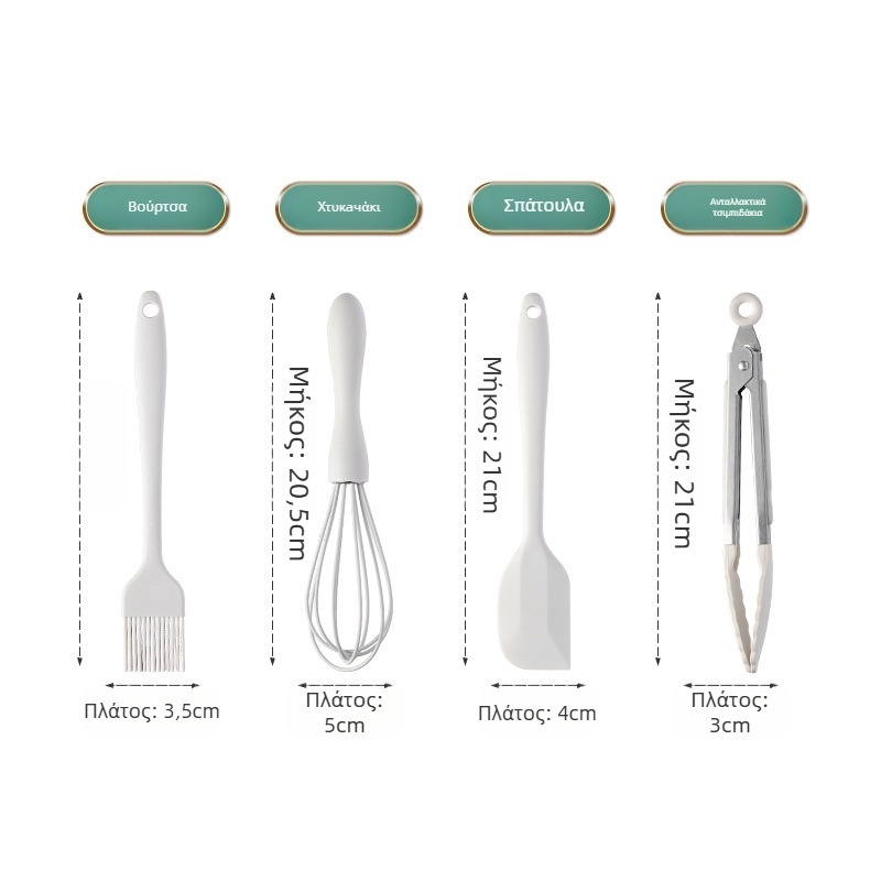 Zhituo σετ από ανοξείδωτο ατσάλι 6 τεμαχίων εργαλείων για το ψήσιμο με βάση, αναδευτήρας αυγών, κόσκινο αλεύρου, φίλτρο αυγών, μαχαίρι φρούτων και ψαλίδια