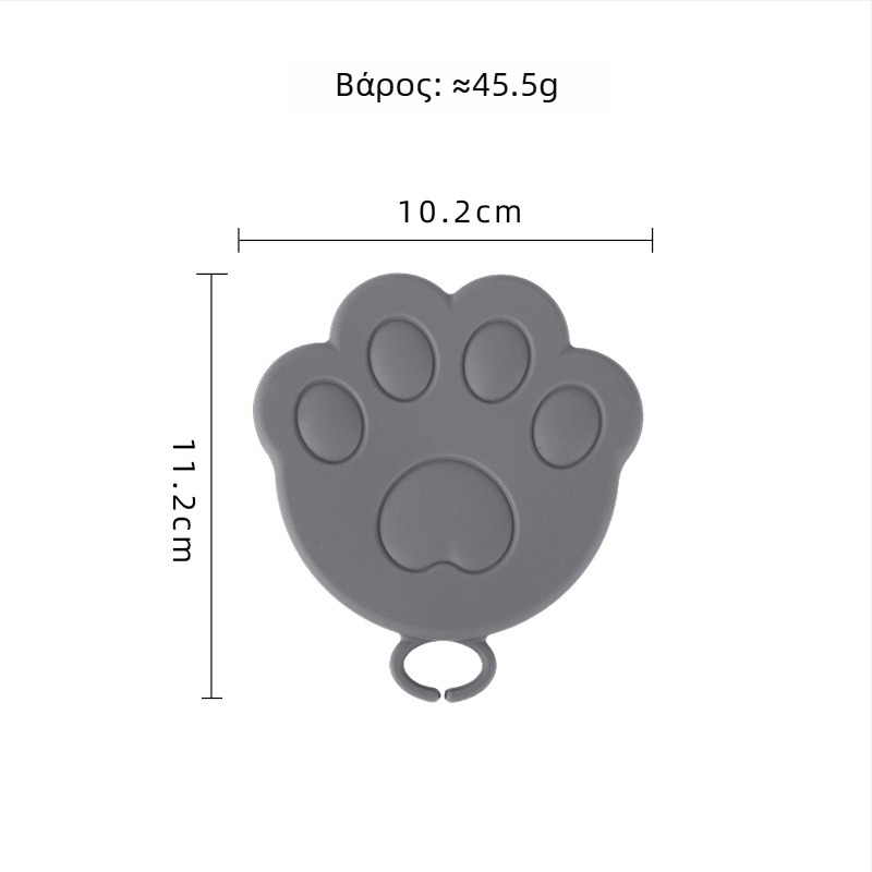 Κάλυμμα κονσερβοποιημένου φαγητού για γάτες, σιλικόνη τροφίμου, καθολικό κάλυμμα σφράγισης κονσερβών για κατοικίδια, Magnificent Brand, Στυλ: γλυκό, Τύπος στυλ: φρέσκο και χαριτωμένο, Εξουσιοδοτημένη ιδιωτική μάρκα