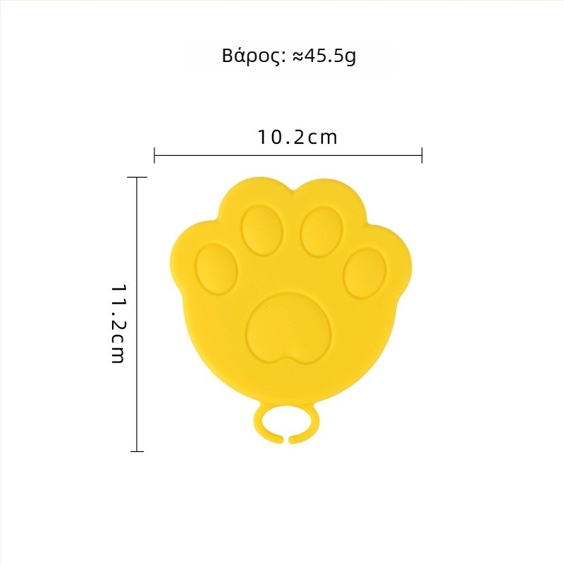 Κάλυμμα κονσερβοποιημένου φαγητού για γάτες, σιλικόνη τροφίμου, καθολικό κάλυμμα σφράγισης κονσερβών για κατοικίδια, Magnificent Brand, Στυλ: γλυκό, Τύπος στυλ: φρέσκο και χαριτωμένο, Εξουσιοδοτημένη ιδιωτική μάρκα