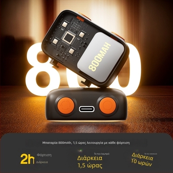 Pocket3 LED φως πλήρωσης για DJI Pocket/Osmo Pocket — χειροκίνητο φορητό φωτιστικό για selfies με ρυθμιζόμενη θερμοκρασία χρώματος 2500–9900K, ισχύς κάτω των 10W, 5V