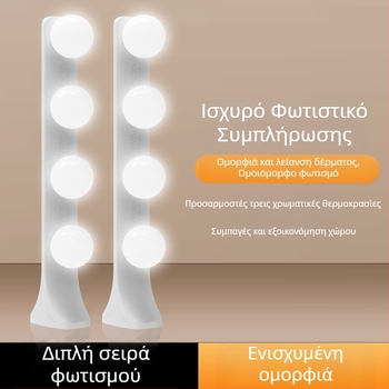 LED φως γραφείου για livestreaming με τρεις θερμοκρασίες φωτισμού, 10W, 220V, μοντέλα PD-55/PD-56/PD-67/PD-68