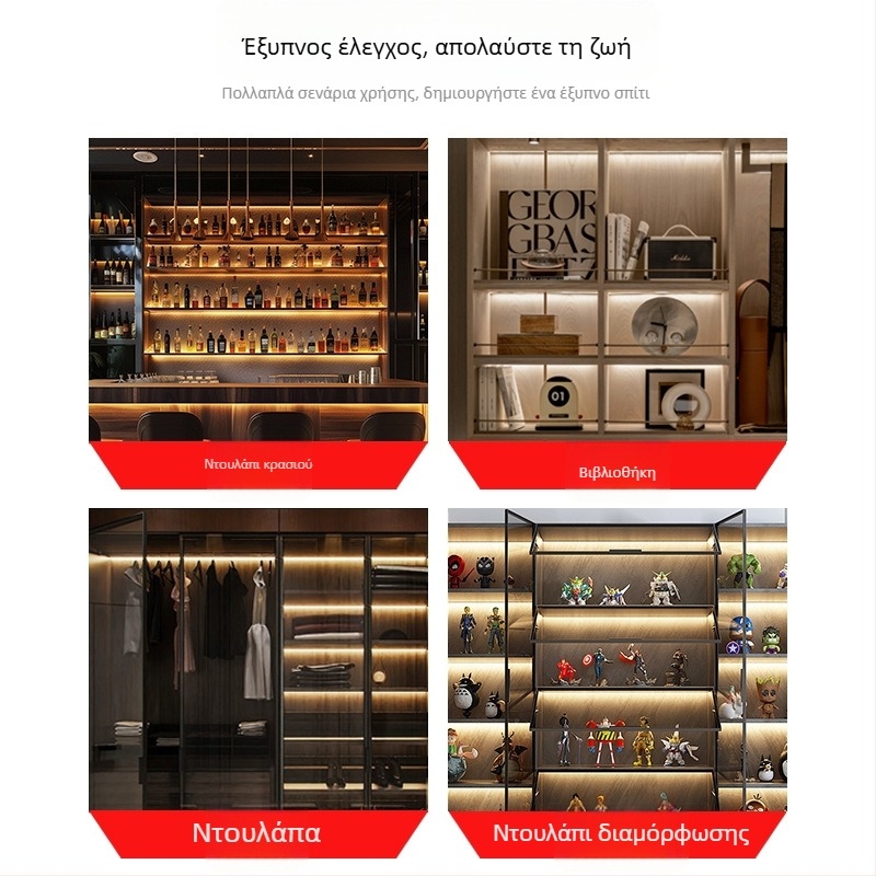 Μετασχηματιστής γραμμικής LED λωρίδας με έλεγχο μέσω εφαρμογής και Bluetooth Mesh 2.0, 24V, 400W, αλουμινένιο περίβλημα