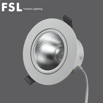 LED ενσωματωμένο οροφής σποτ με αντιθαμβωτικό σχεδιασμό, 220V, έλεγχος μέσω τοίχου, PVC περίβλημα, CRI 70–79