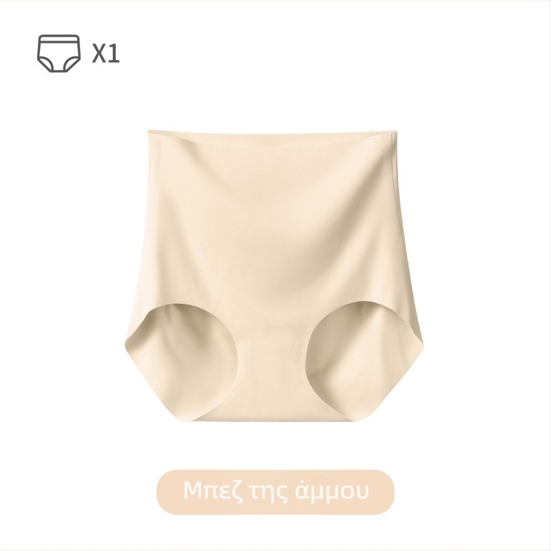 Γυναικείες boxer shapewear με ψηλή μέση, χωρίς ραφές, αντιβακτηριακό και διαπνέον· ανύψωση γλουτών και έλεγχος κοιλιάς; κύριο ύφασμα Nylon/Ice Silk; επένδυση viscose.
