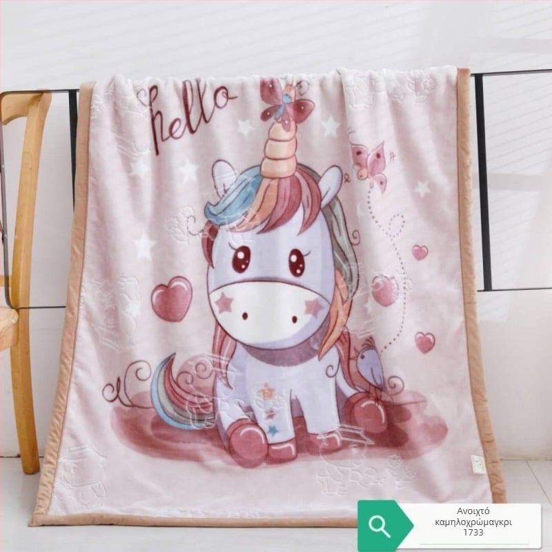 Βρεφική κουβέρτα από φλάνελ-πολυεστέρα, για νεογνά, κατάλληλη για όλες τις εποχές, μοντέρνο στυλ απλότητας, μάρκα Sheng bangrong