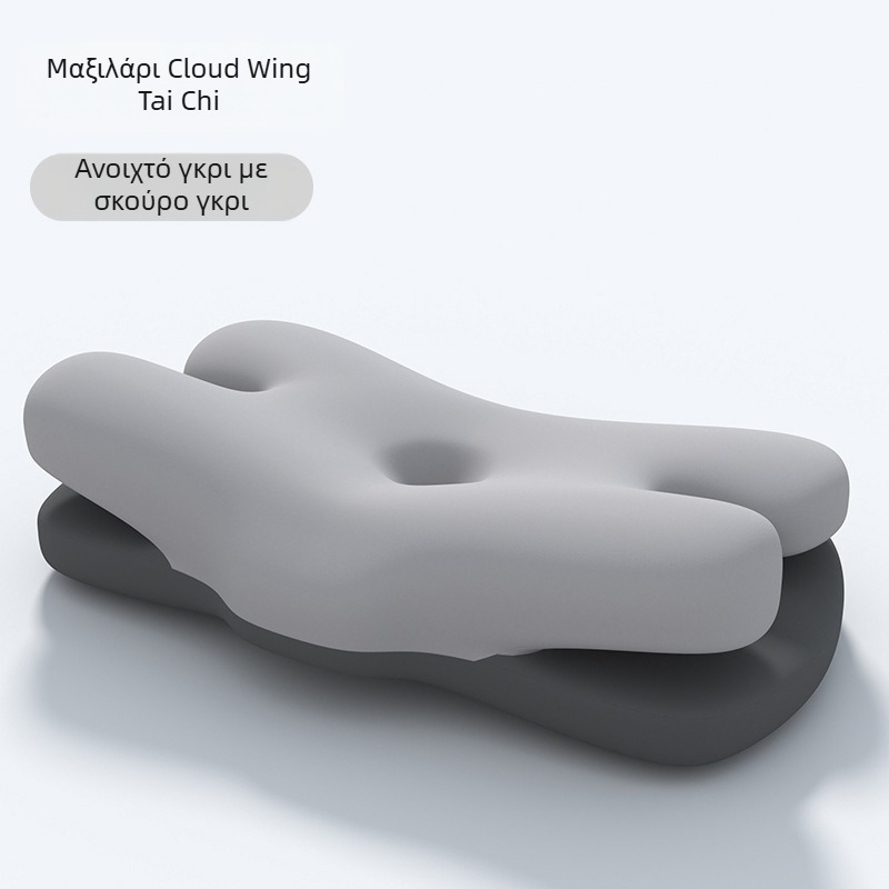 Διπλού στρώματος μαξιλάρι ομορφιάς ύπνου με memory foam, χωρίς πίεση, αντιρυτιδικό, διπλή αίσθηση, προστασία αυχένα για πλάγιο ύπνο, ορθογώνιο σχήμα