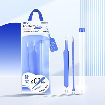 Σετ Marian για ακμή: βελόνα ακμής και κλιπ, ανοξείδωτο ατσάλι, διάρκεια ζωής 5 ετών